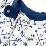Go to slide 2, Organic Cotton Sleep & Plays, Compass