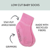 Go to slide 5, Multipack Cozy Socks Sustainably Made for Baby & Toddler, 10-Pack Rainbow Pinks