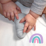 Go to slide 6, Multipack Cozy Socks Sustainably Made for Baby & Toddler, 10-Pack Rainbow Pinks