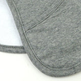 Go to slide 6, 5-Pack Organic Cotton 4 in 1 Reversible Bibs, Grey Ombre