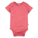 Go to slide 5, 10-Pack Organic Cotton Short Sleeve Bodysuits, Rainbow Pink Gems