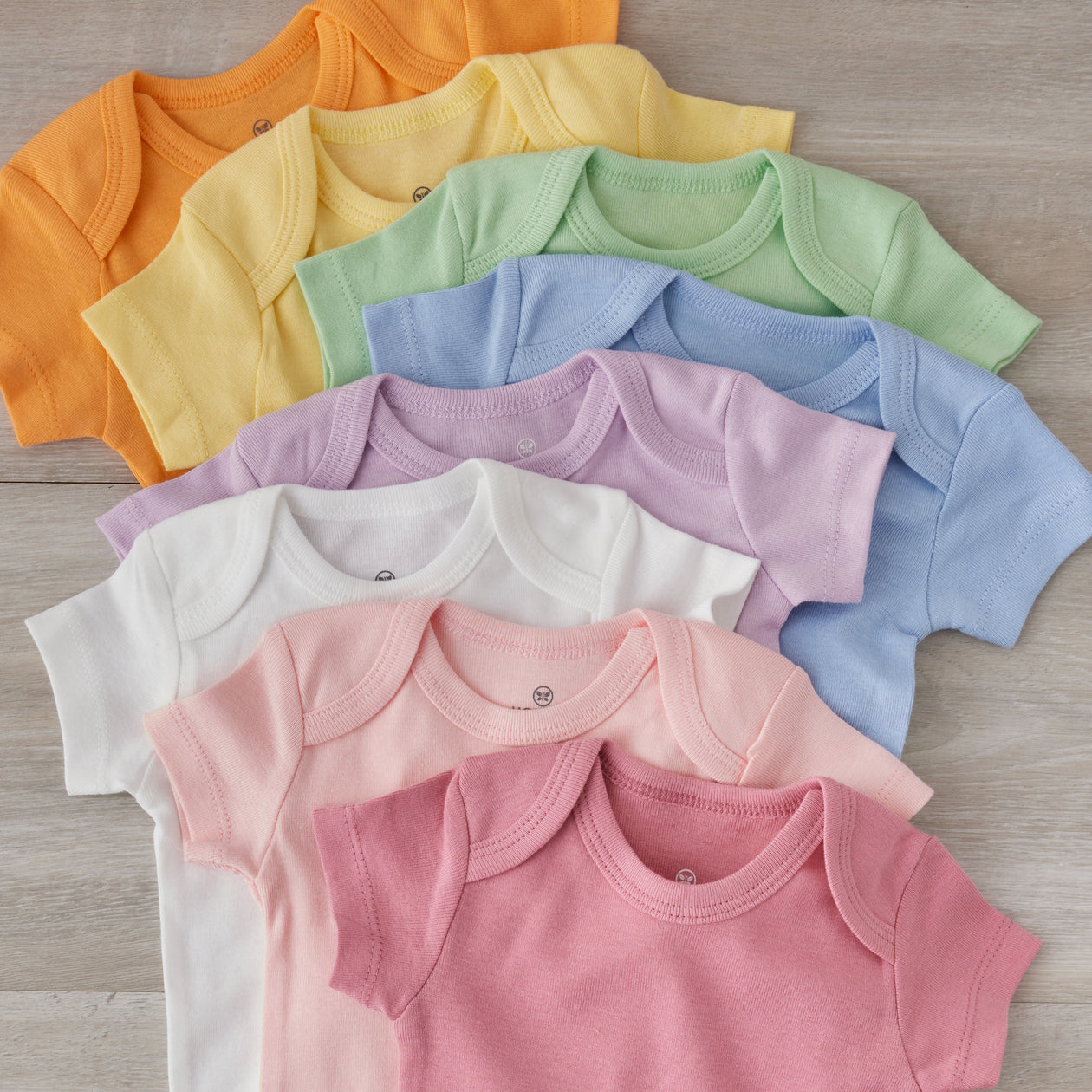 Create Your Own Rainbow Bodysuit Pack, Wild Rose