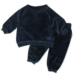 Go to slide 2, Velour Sweatsuit, Dress Blues
