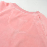 Go to slide 4, Velour Sweatsuit, Pink