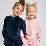 Go to slide 6, Velour Sweatsuit, Pink