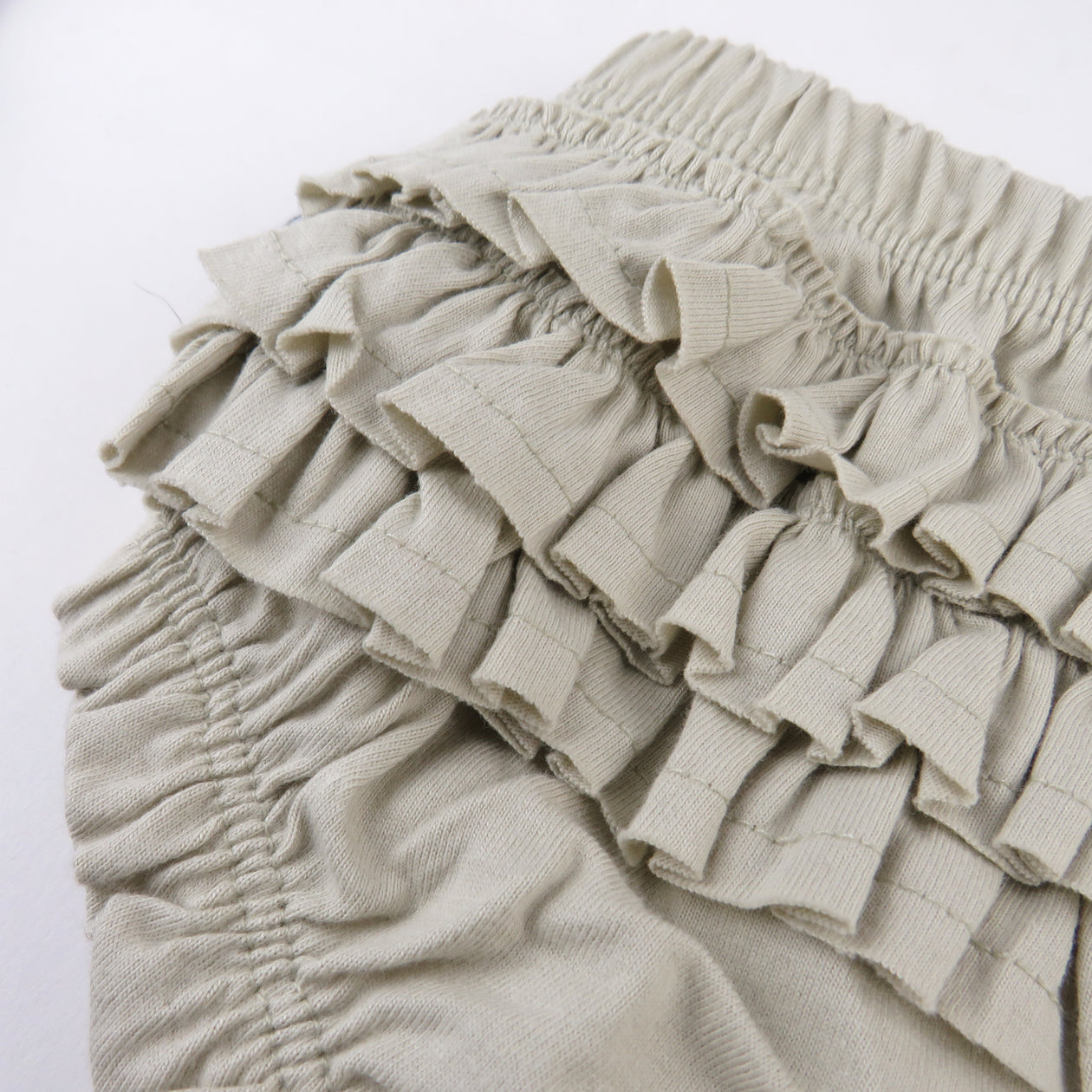 2-Piece Top with Diaper Cover, Pineapple Leaf Ivory