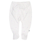 Go to slide 2, 3-Pack Organic Cotton Footed Harem Pants, Love Dot