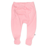 Go to slide 4, 3-Pack Organic Cotton Footed Harem Pants, Love Dot