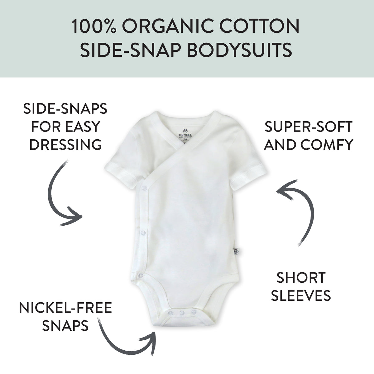 Short Sleeve Target Baby Onesie Short Sleeve Side Snap Onesies