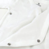 Go to slide 4, 3 Pack Short Sleeve Side Snap Kimono Bodysuits, Bright White