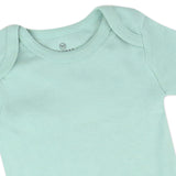 Go to slide 3, 5-Pack Organic Cotton Short Sleeve Bodysuits, Strawberry Pink Floral