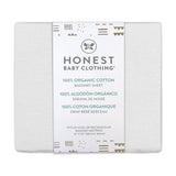 Go to slide 4, Organic Cotton Bassinet Sheet, White
