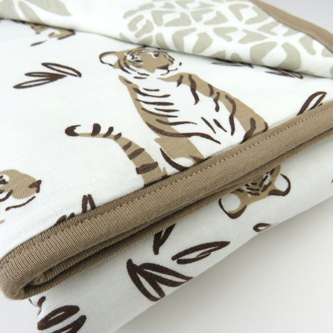 Organic Cotton Lightweight Knit Quilt, Tiger Cub