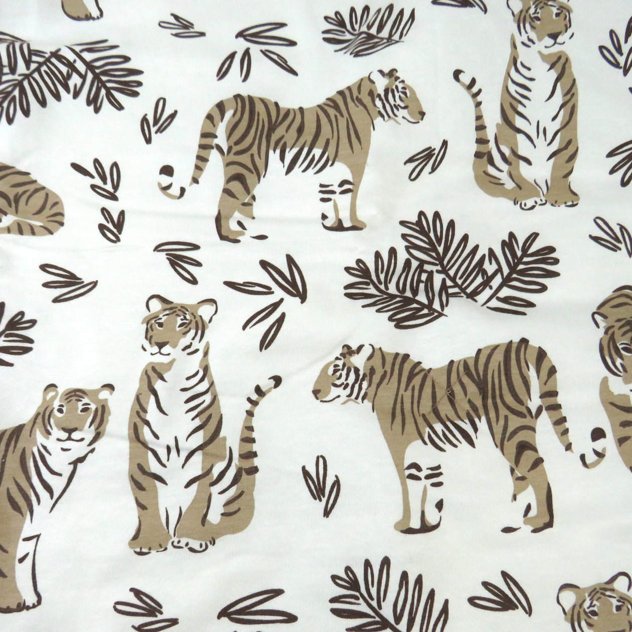 Organic Cotton Lightweight Knit Quilt, Tiger Cub