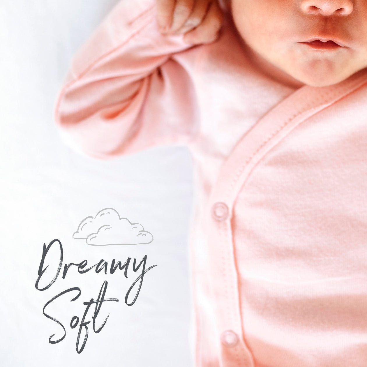 2-Pack Organic Cotton Bassinet Sheets, Pink