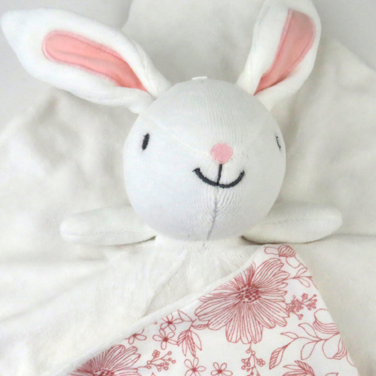 Rabbit Lovey and Rattle BUNNY SWEET Gift Set, Rabbit