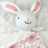 Go to slide 4, Rabbit Lovey and Rattle BUNNY SWEET Gift Set, Rabbit