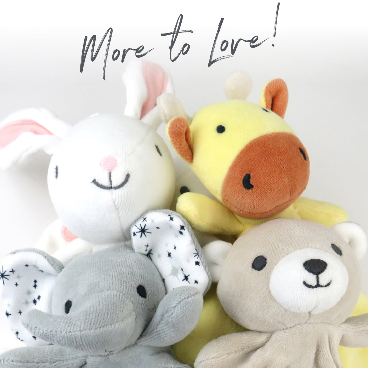 Rabbit Lovey and Rattle BUNNY SWEET Gift Set, Rabbit
