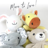 Go to slide 5, Rabbit Lovey and Rattle BUNNY SWEET Gift Set, Rabbit