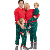 Go to slide 3, Organic Cotton Holiday Matching Family Pajamas, A Pine Holiday