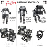 Go to slide 2, Organic Cotton Holiday Matching Family Pajamas, Painted Buffalo Check Print