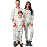 Go to slide 3, Organic Cotton Holiday Matching Family Pajamas, Jumbo Fair Isle