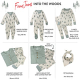 Go to slide 2, Organic Cotton Holiday Matching Family Pajamas, Into the Woods