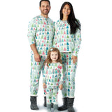 Go to slide 3, Organic Cotton Holiday Matching Family Pajamas, Feelin Pine