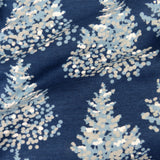 Go to slide 6, Organic Cotton Holiday Matching Family Pajamas, Blizzard Blue