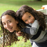 Go to slide 3, Organic Cotton Holiday Matching Family Pajamas, Bold Stripe Gray Ombre