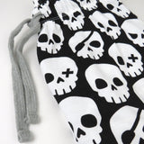 Go to slide 8, Organic Cotton Holiday Matching Family Pajamas, Happy Skulls