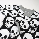 Go to slide 9, Organic Cotton Holiday Matching Family Pajamas, Happy Skulls