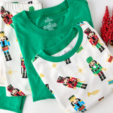 Go to slide 3, Organic Cotton Holiday Matching Family Pajamas, Nutcracker
