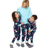 Go to slide 1, Organic Cotton Holiday Matching Family Pajamas,  Snow Boardin