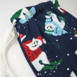 Go to slide 7, Organic Cotton Holiday Matching Family Pajamas,  Snow Boardin
