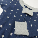 Go to slide 6, Organic Cotton Holiday Matching Family Pajamas, Snowy Night