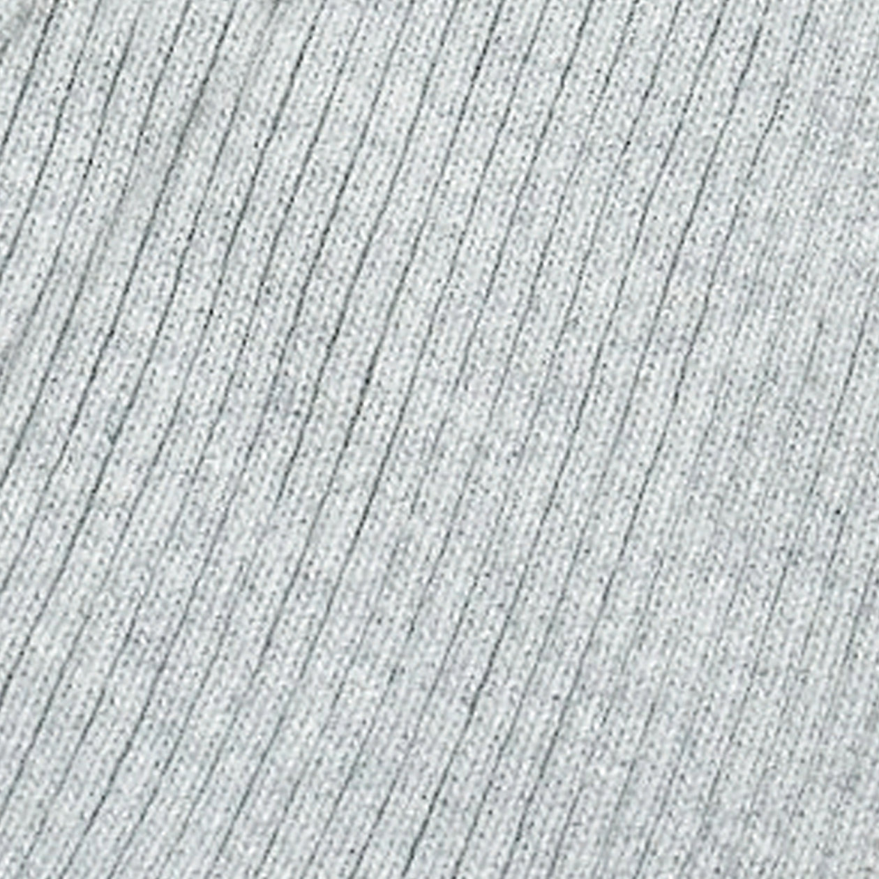 Cashmere Knit Scarf, Light Gray Heather