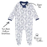 Go to slide 3, Organic Cotton Sleep & Plays, Compass