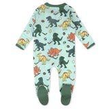 Go to slide 7, Organic Cotton Celebration Pajamas, Dino Mite Athlete Eggs
