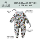Go to slide 4, Organic Cotton Celebration Pajamas, Haunted House