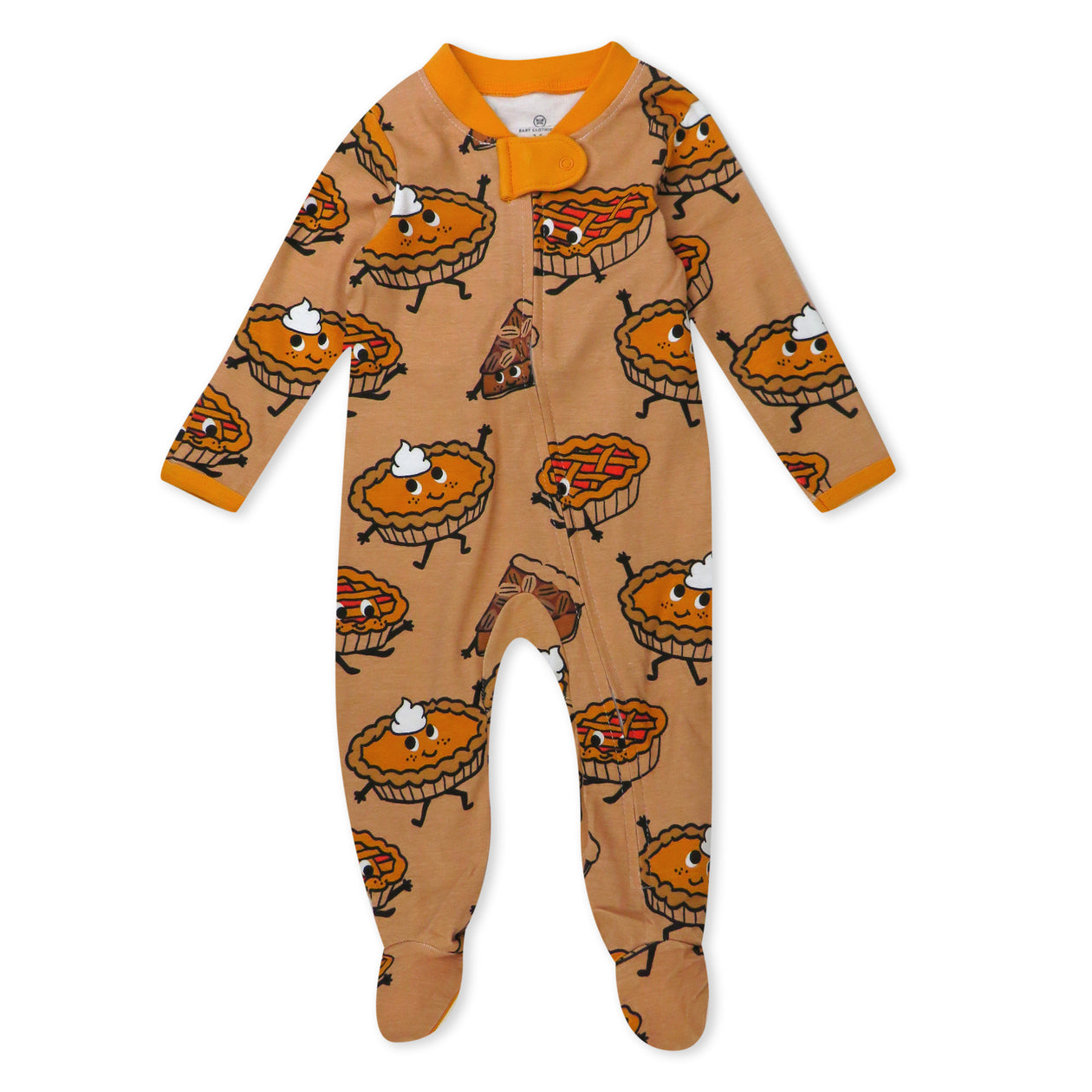 Organic Cotton Fun Foods Pajamas For Babies & Toddlers, Pie Party