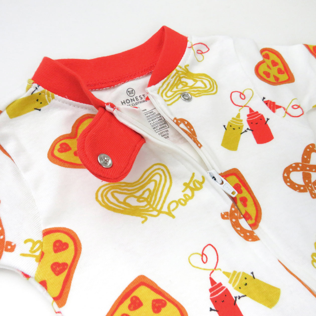 Organic Cotton Celebration Pajamas, Junk Food Lover
