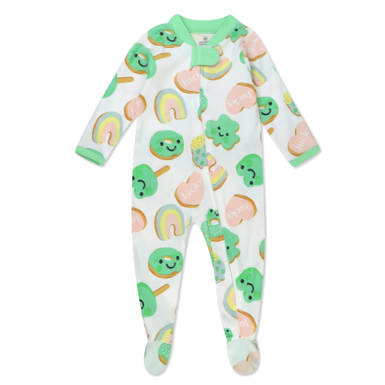 Organic Cotton Celebration Pajamas, Shamrock Sweetness