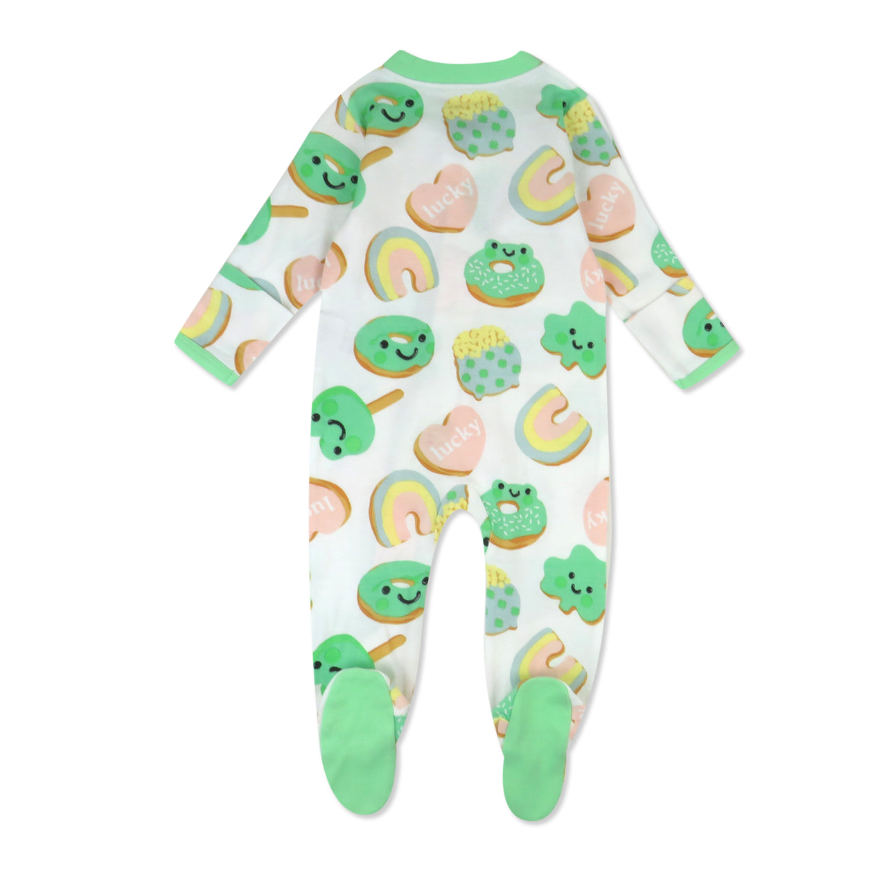 Organic Cotton Celebration Pajamas, Shamrock Sweetness