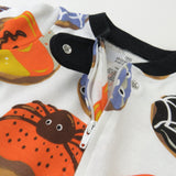 Go to slide 5, Organic Cotton Fun Foods Pajamas For Babies & Toddlers, Spoo-oo-keey Donuts