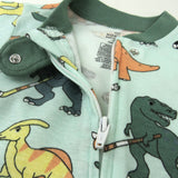 Go to slide 12, Organic Cotton Celebration Pajamas, Dino Mite Athlete Eggs