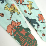 Go to slide 9, Organic Cotton Celebration Pajamas, Dino Mite Athlete Eggs