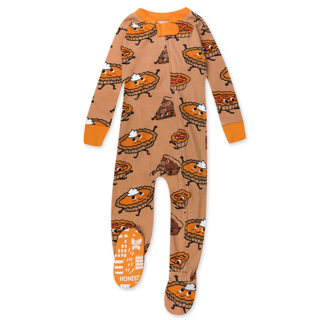 Organic Cotton Fun Foods Pajamas For Babies & Toddlers, Pie Party