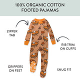 Go to slide 7, Organic Cotton Fun Foods Pajamas For Babies & Toddlers, Pie Party