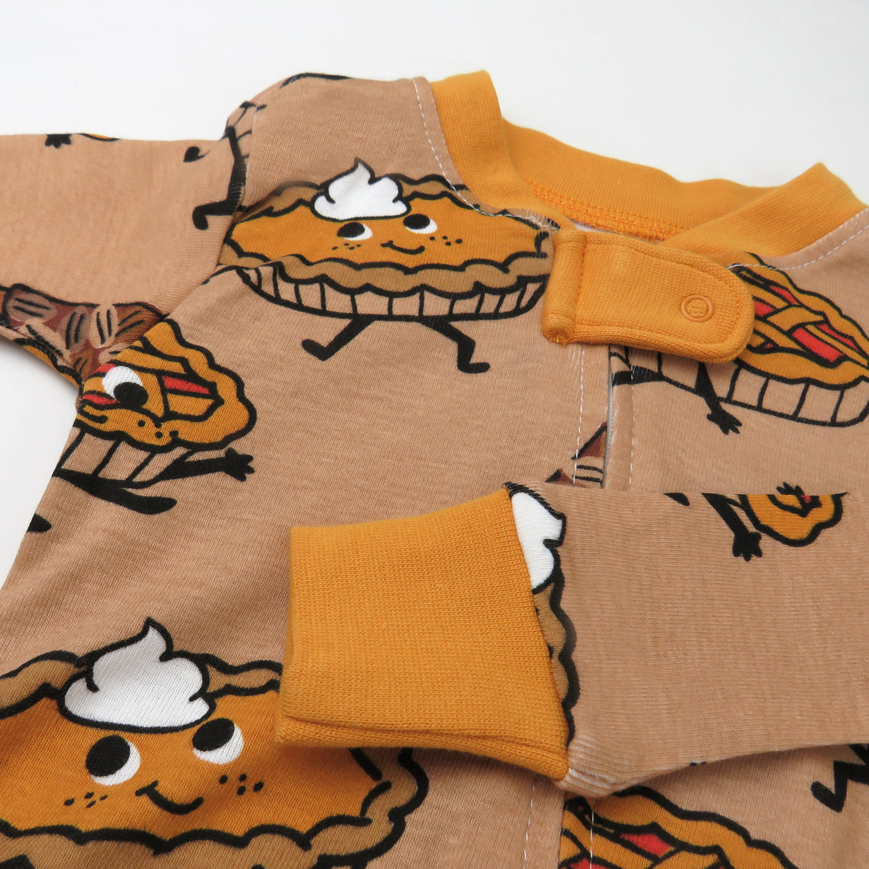 Organic Cotton Fun Foods Pajamas For Babies & Toddlers, Pie Party